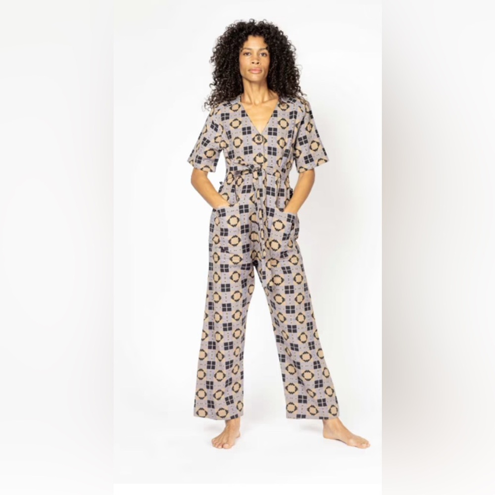 Ace & Jig Lucky Jumpsuit in Denim Quest